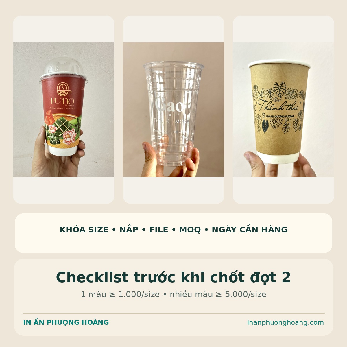 Checklist chốt đợt hai trước cao điểm Trung thu